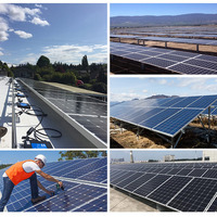 Panneaux solaires 550W Module PV en silicium monocristallin demi-cellule 500W 550W 600W 670W Modules photovoltaïques