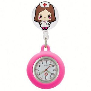Stéthoscope médical moderne rétractable en plastique, motif infirmière/médecin, avec clip de fixation pour badge et montre de poche, idéal pour la maison et les hôpitaux. - Product Image 4