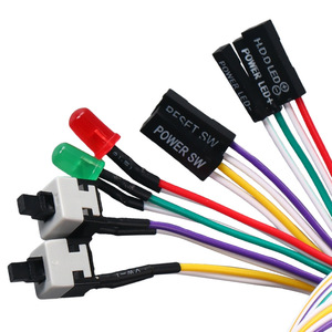 Kailan Power <b>Switch</b> Cable With Led Indicator Light For Desktop Computer <b>Case</b> - Product Image 3