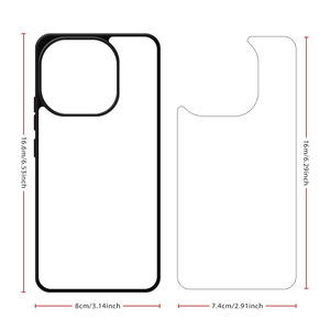 Coque de téléphone 2D en TPU vierge pour sublimation, personnalisable par transfert thermique, pour la série Oppo Realme, compatible avec Realme 16 Pro Plus - Product Image 6