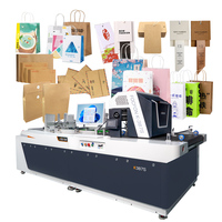 Machine d'impression de boîtes en carton ondulé à prix bas, vente directe d'usine Foofon, imprimante de cartons à passage unique, imprimante de gobelets en papier