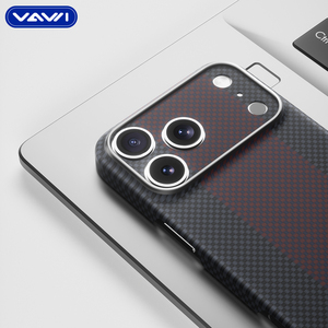 Étui <span class=keywords><strong>de</strong></span> <span class=keywords><strong>téléphone</strong></span> VAWI V-K01 en fibre d'aramide véritable pour iPhone 15~17, <span class=keywords><strong>coque</strong></span> <span class=keywords><strong>de</strong></span> luxe en fibre <span class=keywords><strong>de</strong></span> carbone pour Samsung Android - Product Image 4