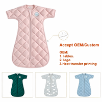 Sac de couchage bébé toutes saisons à manches longues, en matière douce, avec ventilation, personnalisable, expédition rapide, prix équitable