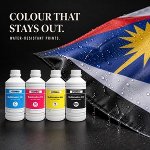 Tinta de Sublimación para Impresión de Banderas, 1000 ml, KCMY, 4 Colores, Alta Concentración, para Cabezal de Impresión Industrial Konica, Venta al por Mayor - Product Image 1