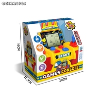 Console de jeux portable et jouets éducatifs DIY interactifs pour 2 joueurs, conception personnalisée, pour enfants de 6 à 12 ans, garçons