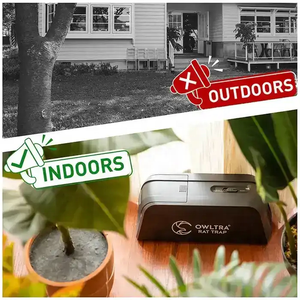 [OWLTRA]กับดักหนูไฟฟ้าอัจฉริยะ แรงดันสูง สำหรับควบคุมศัตรูพืชกลางแจ้ง ดักจับหนูและแมลงสาบ - Product Image 4