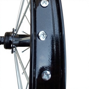 Jantes de <span class=keywords><strong>vélo</strong></span> 12/14/16/20/24/26 <span class=keywords><strong>pouces</strong></span> en alliage d'aluminium et acier, rayons avant/arrière 28H pour vélos d'enfants - Product Image 3