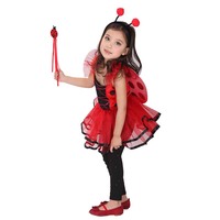TV & Movie Costumes Filles Robe Enfant Beetle Wings Bee Lady Bug Costume Enfants KCFC-015