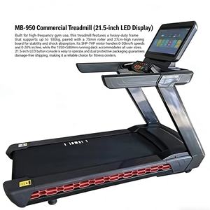 Caminadora Comercial MB-950 con Motor de 3HP-7HP, Rango de Velocidad de 20-25 km/h, Inclinación de 0-20%, Banda de Correr de 23.5*60 Pulgadas - Product Image 3