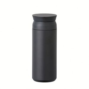Vaso de Agua Portátil Japonés Harajuku de Acero Inoxidable 304, 350 ml, con Asa Simple y Tapa Plana, para Deportes, Viajes y Auto - Product Image 4