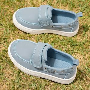 Scarpe da barca a punta dal Design di lusso personalizzabili in fabbrica per ragazzi in Italia mocassini formali Slip-On - Product Image 3