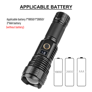 Linterna de aventura Helius High Lm recargable con pantalla digital, linterna de senderismo ultrabrillante, linterna táctica LED para camping al aire libre. - Product Image 4