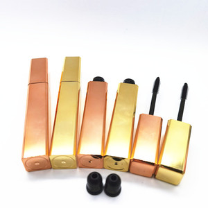 Envase Cuadrado Negro Mate de 10 ml para Rímel con Logotipo Personalizado, Botella Vacía para Suero de Cejas con Etiqueta Privada y Cepillo de Silicona - Product Image 2
