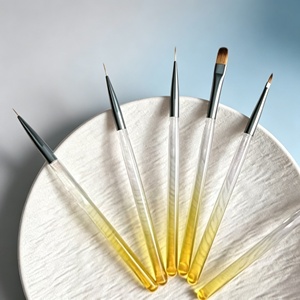 Professional Nail Art <b>Brush</b> Pen Set Double Head Dotting Tools for Beautiful Nail Designs Easy Operation Safe Material Salon - Product Image 4