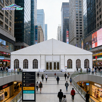 Tentes de réception professionnelles d'extérieur de grande taille pour 500 à 1000 personnes, structure en alliage d'aluminium, tentes de réception blanches pour mariage et fête, en vente
