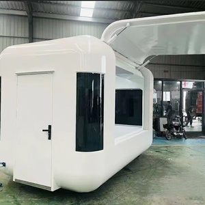 Camion de restauration mobile, cuisine complète, restauration rapide, <span class=keywords><strong>crêpes</strong></span>, gaufres, café, glaces, pizzas, burgers, chariot de vente de snacks, aluminium, fibre de verre - Product Image 4