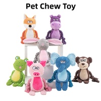 Jouet à mâcher pour chien, grande peluche interactive couineuse, résistante aux morsures, pour jeu de la corde, produits pour animaux de compagnie, nouveauté 2026, fournitures d'entraînement extérieur pour chiots