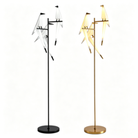 Lampe sur pied LED de style nordique moderne de luxe avec hauteur réglable, éclairage d'ambiance créatif pour salon, chambre à coucher, chevet