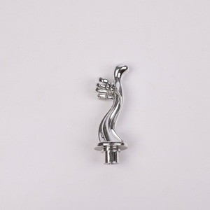 Custom Plastic Star Award Trophy Parts Factory Supplier Token Use Plastic Crafts