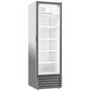 Refrigerador Comercial Vertical Klimasan de 448 L con Puerta de Vidrio Simple para Exhibición de Bebidas, Temperatura de 0/+10 °C, Voltaje de 220-240 V/50 Hz - Product Image 2