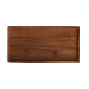 B.S INTERNATIONAL Bandeja de Madera de Acacia Natural Polaca con Logotipo Personalizado, Diseño Simple, Ecológica, para Uso Doméstico, Hecha a Mano, Último Modelo - Product Image 5
