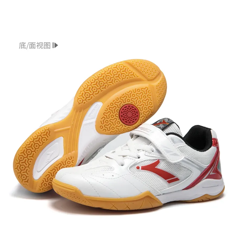 Sapatos de badminton para treinamento, sapato esportivo para treino de pingue-pongue e vôlei