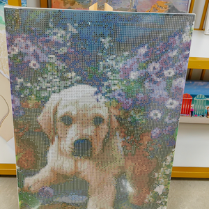 Wholesale Handmade DIY Decorative <b>Paintings</b> <b>Customized</b> <b>Diamond</b> Art Kits Cartoon Style PVC Material 20x20cm Multi-Purpose - Product Image 2