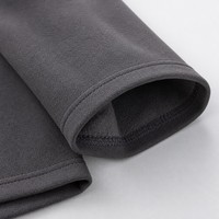Maglia Termica in Pile 280G a Maniche Lunghe da Donna, Vestibilità Slim, Calda con Fodera Spazzolata, Top Morbido in Misto Cotone Pettinato, Sottomaglia Invernale