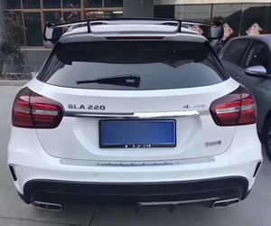 Ricambi Auto di vendita caldi per <span class=keywords><strong>Mercedes</strong></span> Benz GLA X156 aggiornamento <span class=keywords><strong>spoiler</strong></span> posteriore GLA45 AMG <span class=keywords><strong>spoiler</strong></span> posteriore nuovo stile per X156 2015 2016 201 - Product Image 5