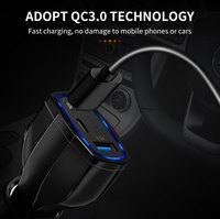 Chargeur de voiture QC3.0 PD, chargeurs pour téléphones portables, chargeur de téléphone portable Oraimo, adaptateur type C USB C, chargeur de voiture rapide pour téléphone portable
