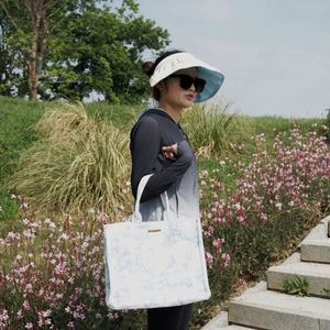 Sac fourre-tout en toile vierge personnalisé, sac fourre-tout de luxe pour femmes, sac à bandoulière en coton, sac de voyage, sac de plage, sac de shopping - Product Image 5