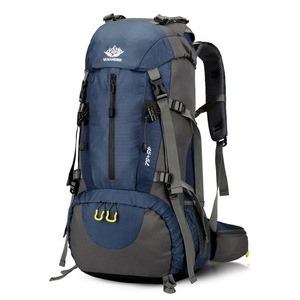 Sac à dos de randonnée unisexe imperméable en nylon grande capacité 50L pour le camping, le cyclisme, les sports, l'escalade et l'alpinisme - Product Image 5