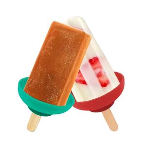 Meilleures ventes : Supports à sucettes glacées en silicone portables et anti-goutte pour enfants, réutilisables, 2-en-1 - Product Image 3