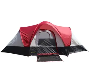 4 persone tenda da campeggio con due camera da letto