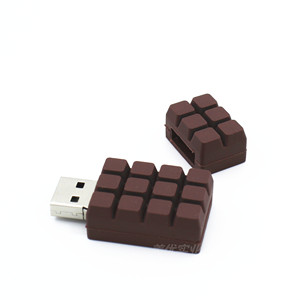 Personnalisé PVC personnalisé <span class=keywords><strong>usb</strong></span> disk individu 2D 3D chocolat forme clé <span class=keywords><strong>USB</strong></span> pour cadeau promotionnel logo design gratuit - Product Image 6