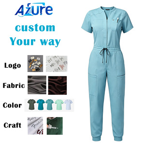 Abbigliamento da Lavoro Ospedaliero di Alta Qualità, Set Uniforme Resistente, Produzione Personalizzata Secondo <span class=keywords><strong>Disegni</strong></span> e Campioni - Product Image 1