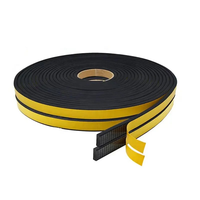 Joint d'étanchéité en caoutchouc EPDM de haute qualité pour porte, avec bande adhésive, service de découpe personnalisée inclus