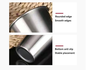 Tasse à bière en acier inoxydable monocouche gobelet à eau tasses de <span class=keywords><strong>pong</strong></span> pour café boissons froides jus-201 <span class=keywords><strong>verre</strong></span> Type utilisation commerciale - Product Image 4