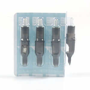 Aiguilles de <span class=keywords><strong>tatouage</strong></span> infinité à cartouche d'<span class=keywords><strong>encre</strong></span> à membrane conique longue pour le maquillage permanent, vente en gros - Product Image 6