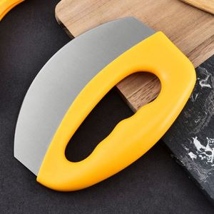 Venta al por mayor cortador de pizza de acero inoxidable con manga protectora logotipo personalizado multiusos harina Mesher OEM ODM disponible - Product Image 2