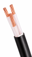 Câble d'alimentation YJV 0,6/1 kV 3 conducteurs, âme en cuivre, isolation XLPE, gaine PVC, 1~400 mm² pour câblage industriel et bâtiment