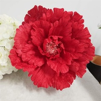 Hot Sale Seidene Künstliche Riesen-Pfingstrose Riesige Große Blume für Schaufensterdekoration