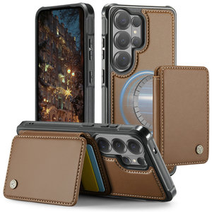 CaseMe Card Back Cover for <strong>Samsung</strong> S26 <strong>Ultra</strong> S25 S24 S23 S22 <strong>S21</strong> <strong>New</strong> Arrivals Fast Charging Wallet Cover Case - Product Image 1