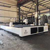 Machine de découpe laser à fibre CNC industrielle 12 kW 6015 pour acier inoxydable, acier au carbone, aluminium, découpeuse laser de tôles métalliques