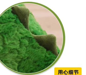 Peluche Dinosauro Verde Cartone Animato, Tirannosauro Rex con Ali, Cuscino Morbido per Bambini, Bambola Animale Imbottita, Cuscino per Bambini - Product Image 5