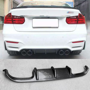 3系列F30 Mp风格碳纤维前唇，带分离器，适用于宝马F30和M3保险杠碳唇/扩散器 - Product Image 5