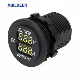 Abilkeen Digital <b>Voltmeter</b> 120V DC LED Display Voltage Current Meter For <b>Car</b> Battery Testing - Product Image 1