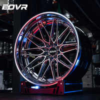 Jantes forgées EVOR 17 19 20 21 22 pouces, jantes OEM chromées concaves, jantes profondes pour voitures de sport AUDI, Tesla, BMW, Urus