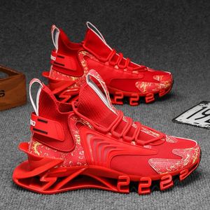 Chaussures de course décontractées pour hommes, modèle Blade été 2025, respirantes, avec lacets, nouvelle grande taille, semelle intérieure en EVA, doublure en mesh - Product Image 1