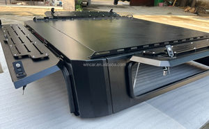 Capota de Aço Luxuosa para Caminhão Tacoma 2025, Design de Luxo para Camping, Rack de Teto de Baixa Altura para Caçamba de Caminhão - Product Image 2